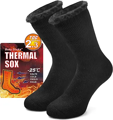 Winter Warm Thermal Socks For Men Women Extra Thick Insulated Heated Crew Boot S • $21.99