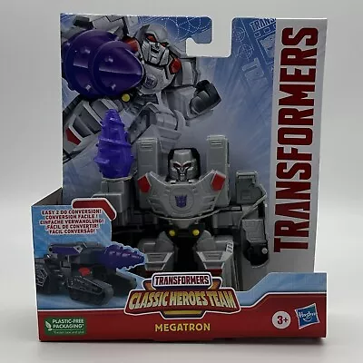 Transformers Classic Heroes Team Megatron 4.5 Inch Converting Action Figure • $11.69