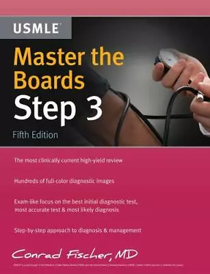 Master The Boards USMLE Step 3 By Fischer Conrad • $8.42