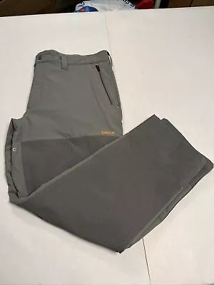 Orvis Pants Men’s 42x30 Grey Upland Hunting Softshell Brush Field Performance • $79.99