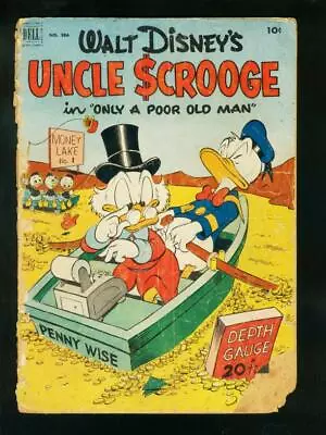 WALT DISNEY'S UNCLE SCROOGE-FOUR COLOR COMICS #386 1952-CARL BARKS-low  P/FR • $262.50