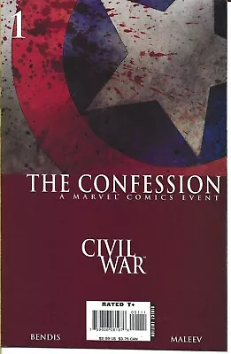 Civil War The Confession #1 Marvel Comics 2007 Bagged And Boarded • $6.99