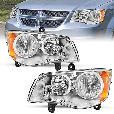 For 11-19 Dodge Grand Caravan 08-16 Chrysler Town & Country Headlights Lh&rh • $86.99