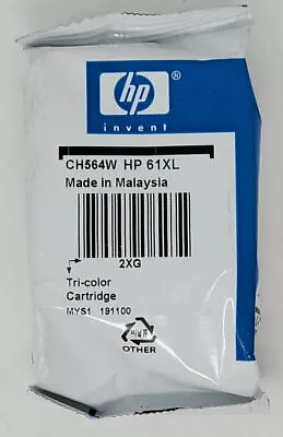 Genuine Original HP 61XL Tri Color Printer Ink Cartridge For Deskjet Officejet • $39.85