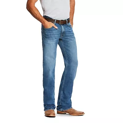 Ariat® Men's M2 Brandon Relaxed Stretch Legacy Boot Cut Jeans 10022783 • $59.95