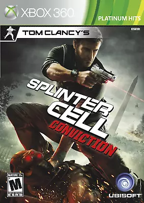 Tom Clancy's Splinter Cell: Conviction - Xbox 360 • $5