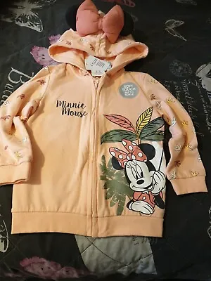 Minnie Mouse Zip Up Hoodie • £6