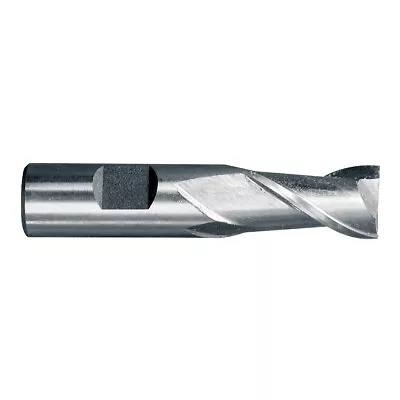 1/8 X 3/8  2 Flute High Speed Steel Single End Center Cut End Mill (5801-0125) • $5.41