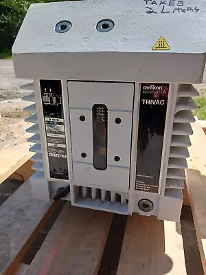 $4500 • Buy Oelikon Leybold Trivac D40b Vaccum Pump With Lafert Motor Sl-200-k-n