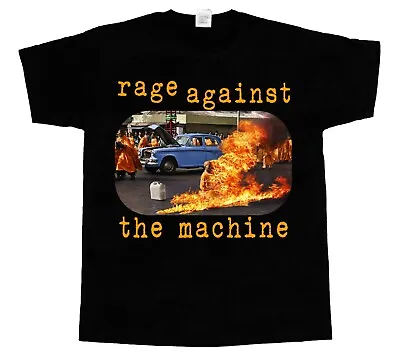 Rage Against The Machine Ratm'92 Audioslave Short Long Sleeve New Black T-shirt • £19.20