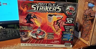 Mega Bloks Magnext Battle Strikers Turbo Tops Metal Xs Firehawk     29497 • $24.99