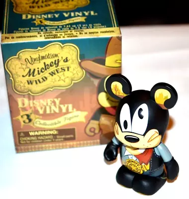 Mickey's Wild West Deputy Goofy 3  2013 Disney Vinylmation Figure New W/Box • $16.99