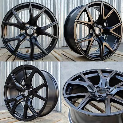 20  Wheels 20x10 For Jeep Grand Cherokee Durango SRT 5x127 5x5 Matte Black Set 4 • $962