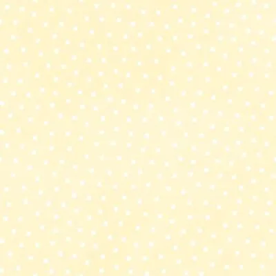 Little Lambies Woolies Flannel By Maywood Studio - Yellow White Dots  #18506-SW • $13