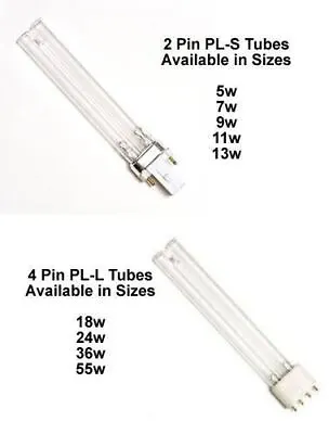 Jebao UV Tube Bulb Lamp Fits Fish Pond Filter Hozelock Fishmate Oase TMC 7w-55w • £7.55