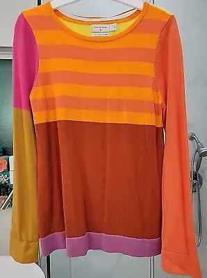 Isaac Mizrahi Target 20th Anniversary Color Block  Striped Sweater Size L • $18.99