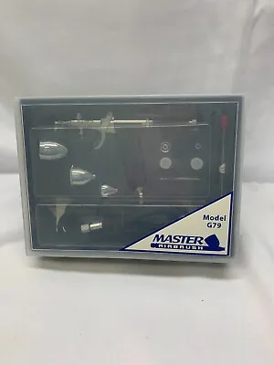 Master Airbrush Model G79 Precision Fixed All Purpose Dual Action Triger Style • $59.99