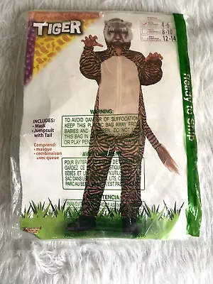 $7.49 • Buy Forum Novelties Childs 4-6 Brown Tiger Halloween Dress Up Play Costume