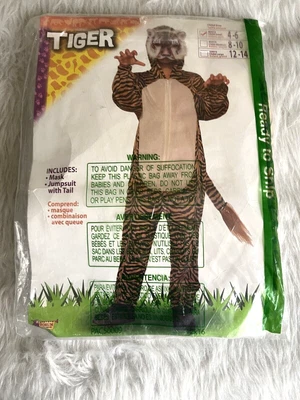 $7.49 • Buy Forum Novelties Childs 4-6 Brown Tiger Halloween Dress Up Play Costume