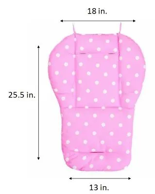 Pink Blue Baby Boy Girl Cover Stroller Seat Soft Cushion Pad Support For Mutsy • $14.99