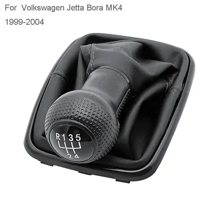 For VW Golf Bora Jetta MK4 GTi R32 1999-2005 5 Speed Gear Shift Knob Gaitor Boot • $13.76