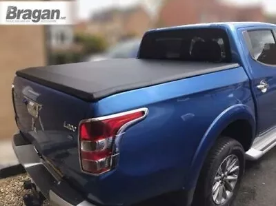 Soft Tonneau Cover Short Curved Bed To Fit Mitsubishi L200 Triton Strada 15-19 • $278.51