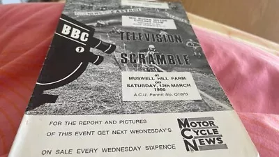 Muswell Hill Farm--television Scramble--programme--12th March 1966 • £3.99