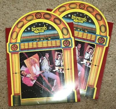 Legends In Concert Program Elvis Impersonator 1985 Imperial Palace Las Vegas • $22.99