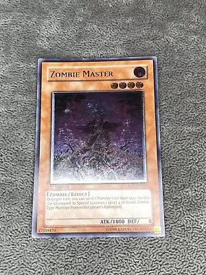 Yu-Gi-Oh! 1x Zombie Master TAEV-EN039 Ultimate 1st • £89.99