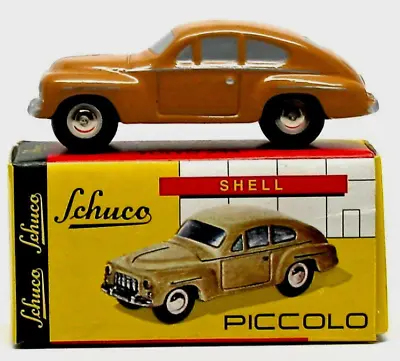 Wonderful HO-modelcar VOLVO PV 544 SCHUCO PICCOLO - Brownbeige - 1/87 HO • $24.95