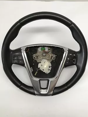 2013 Volvo S60 T5 Steering Wheel Black Leather Oem 11 12 13 • $56.09