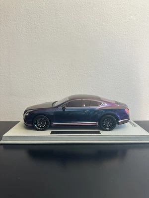 $800 • Buy 1/18 Bbr Bentley Continental GT V8 S Midnight Emerald Limited 01/20 Chameleon 