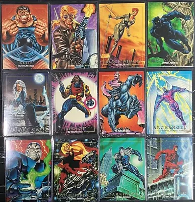 1992 Skybox Marvel Masterpieces - Complete Your Set Pick Your Card #1-100 • $1.50