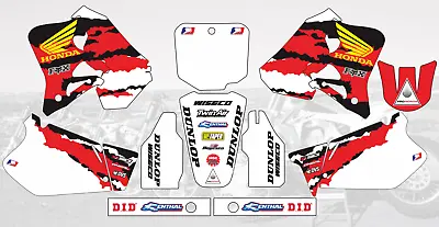 N 092 Mx Graphics Decals Stickers For Honda Cr125 1995-1997 Cr250 1995 1996 • $89