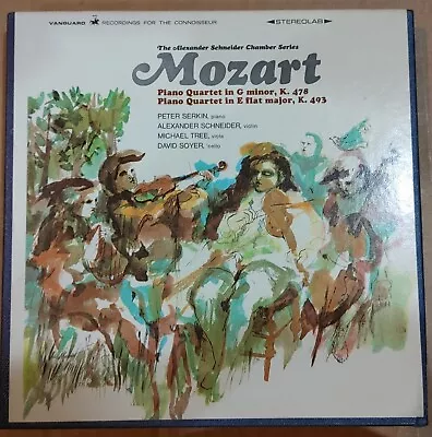 MOZART Piano Quartets Serkin Schneider Tree Reel-to Reel Tape 7 1/2 Fully Tested • $20