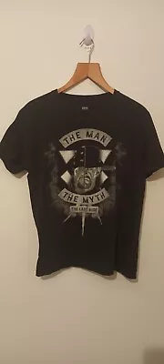 Official WWE Black T-shirt The Undertaker  The Last Ride Size Medium • £12