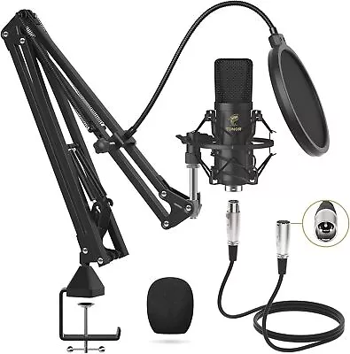 TONOR XLR Condenser Microphone Professional Cardioid Studio Mic Kit With Boom • $59.99