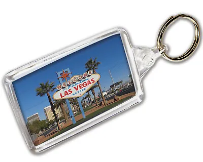 Las Vegas Sign Keyring Photo Keychain - Gift - Birthday - Stocking Filler • £3.99