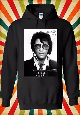 Elvis Presley Mugshot Poster Cool Men Women Unisex Top Hoodie Sweatshirt 2629 • $22.32