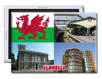 £1.99 • Buy Llanelli Wales UK - Souvenir Fridge Magnet