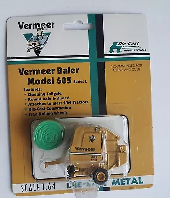 Vintage Vermeer Baler Model 605 Series L  1:64 New • $20