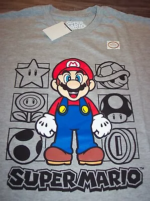 SUPER MARIO BROS. Nintendo T-Shirt MENS 2XL XXL  NEW W/ TAG NES N64 WII • $20