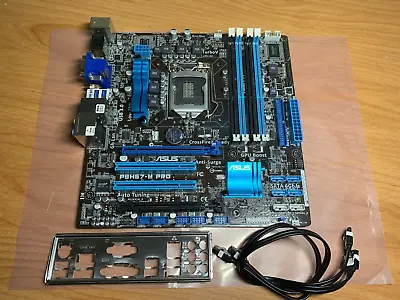 ASUS P8H67-M PRO Intel Motherboard LGA 1155 W/ IO Plate And Sata Cables (TESTED) • $35.99