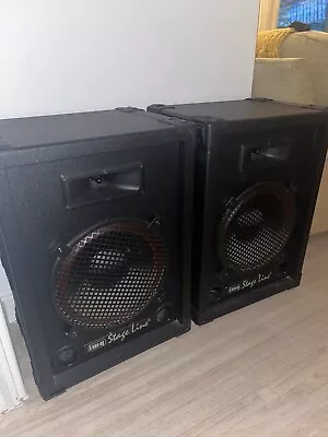 Img Stageline Speakers Pab-12p 62inch Speakers 350W PAIR • £450