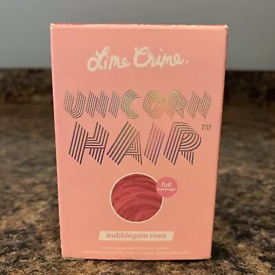 Lime Crime Unicorn Hair Dye Full Coverage Semi Permanent Bubblegum Rose 6.76 Oz • $13.95