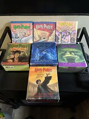 Harry Potter Audio Books Set On CD Jim Dale Series 1-7 Boxed Sets Complete • $175