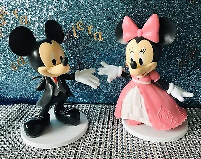 £20 • Buy Disney Mickey And Minnie Wedding   Large Cake Toppers