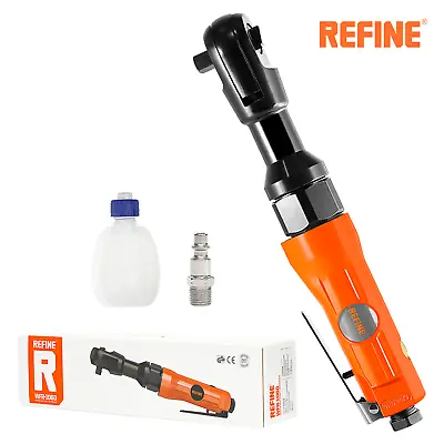 REFINE 3/8 In Air Ratchet Wrench Pneumatic Reversible Impact Tool 45ft/lb 150RPM • $28.79