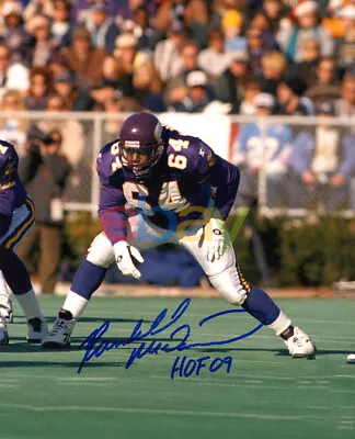 Randall McDaniel SIGNED 8x10 Photo +HOF 09 Minnesota Vikings Reprint • $19.95