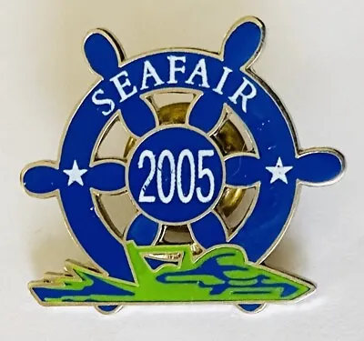 Seafair 2005 Pin Badge Jet Boat Racing Speed Boat Rare Vintage Souvenir (A12) • $9.99